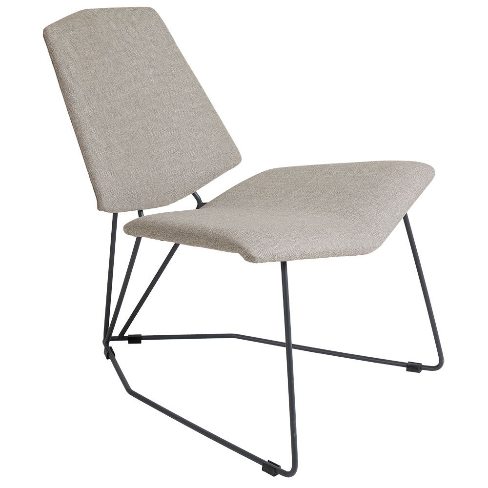 Pollux armchair anthracite/sand