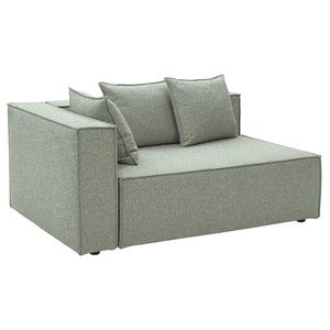 Muki end piece right Sea green