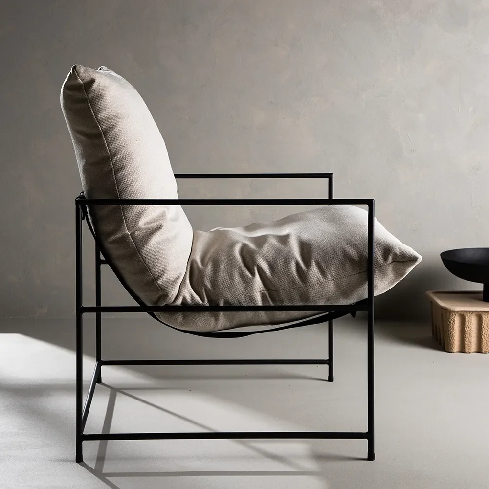 Sedalia Armchair White Linen