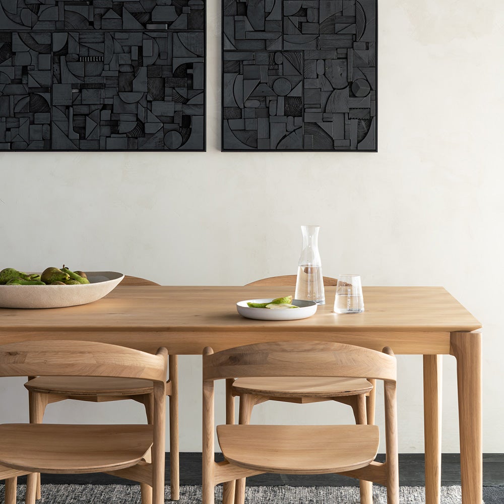 Bok Dining table 100x240 cm Oak