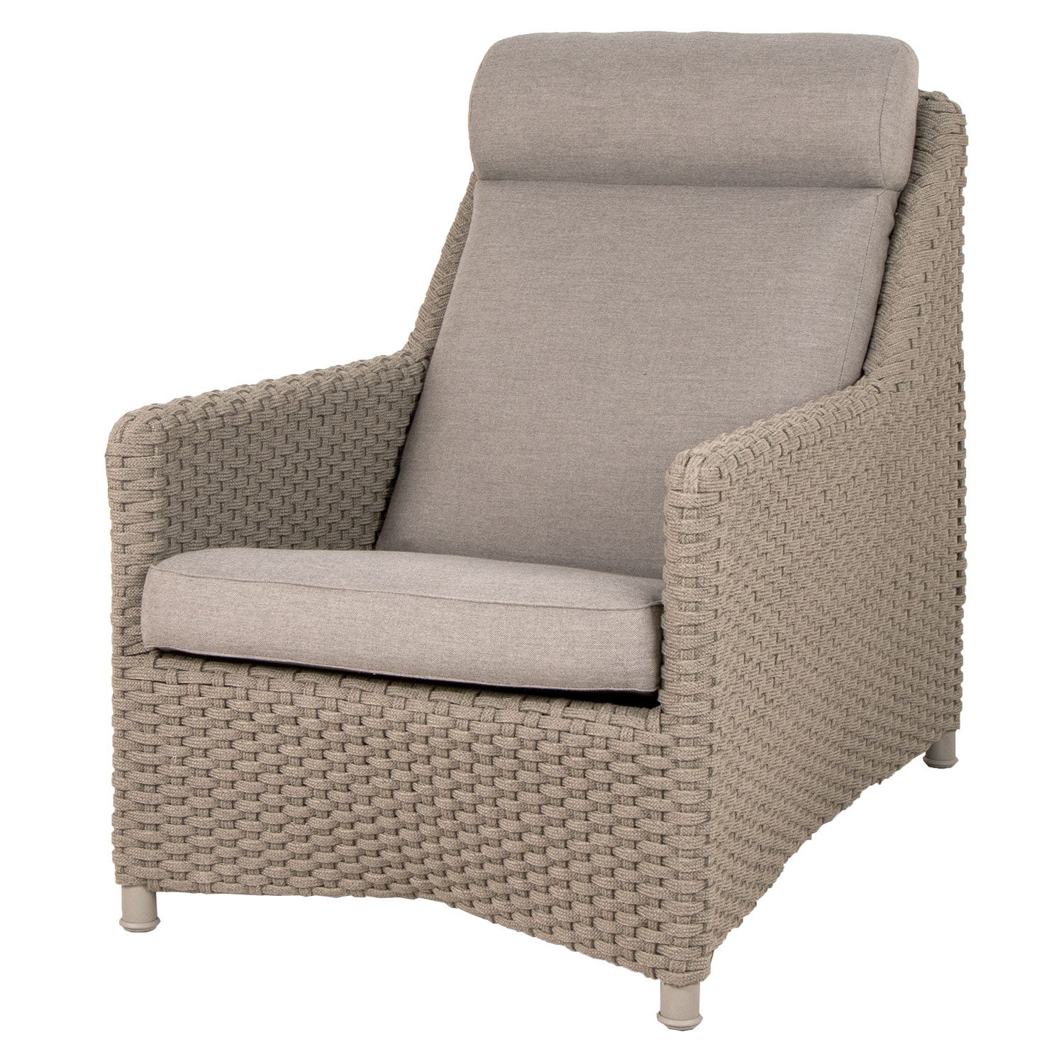 Diamond Armchair High Taupe