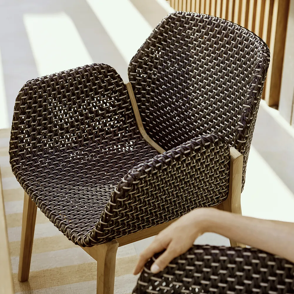 CALADIO armchair DF3 teak 0205 salak 0240