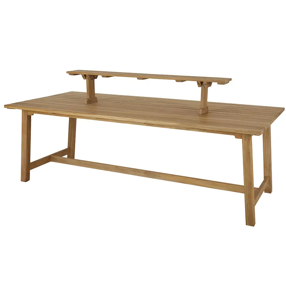 Keros dining table 100x220 cm teak