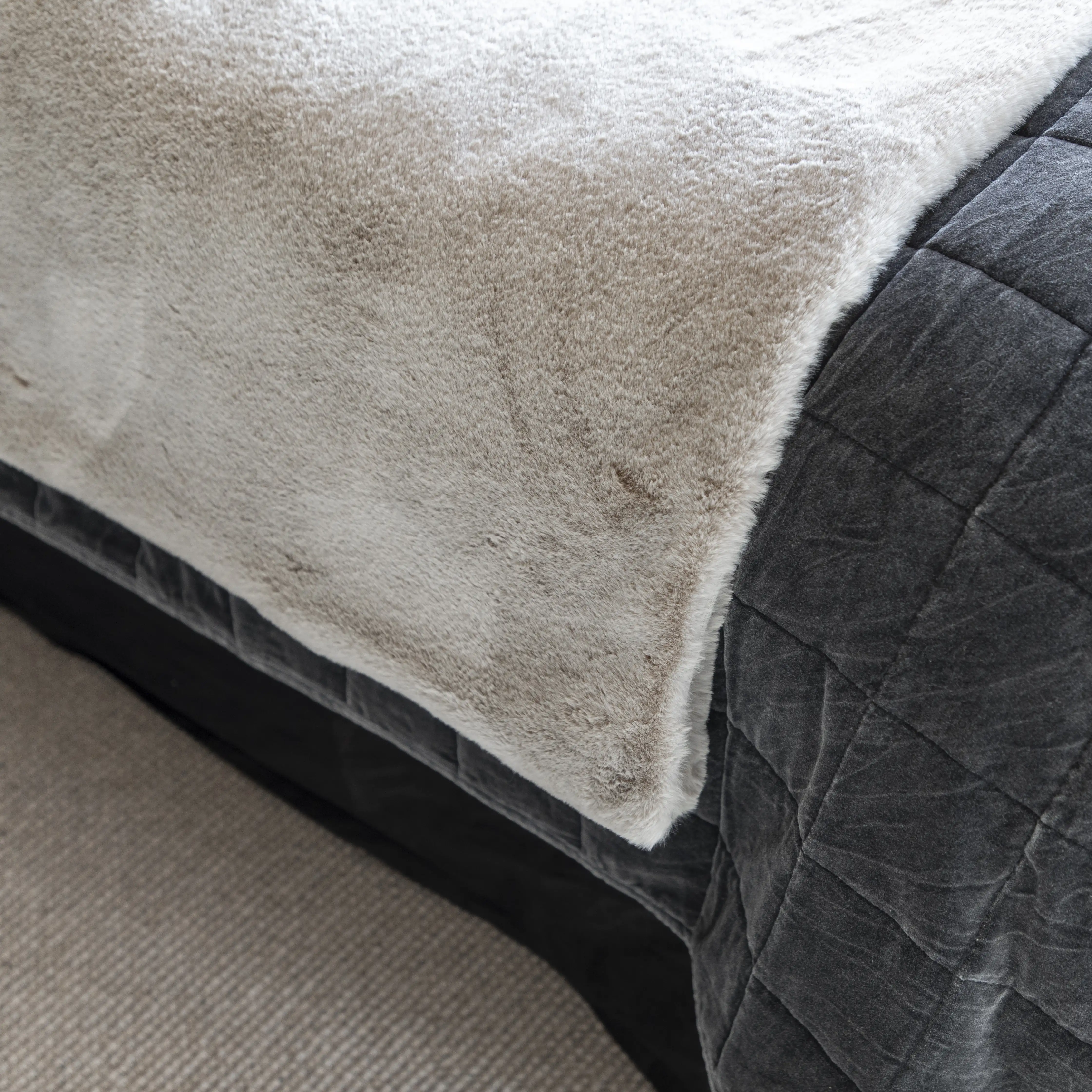 Plaid Celine cream 127x150 cm