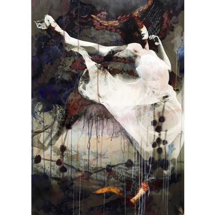 Wall decor Entrapment 100 X 150 Cm