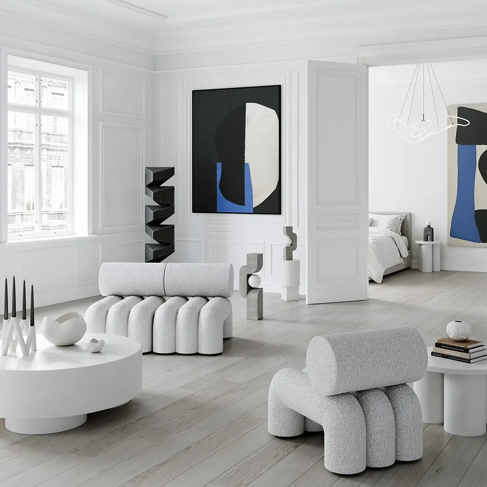 Foku Chair - Off White