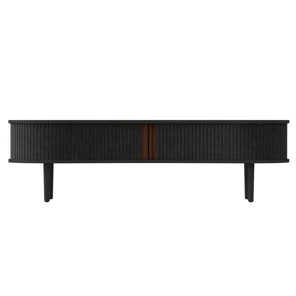 Audacious  TV stand Black Oak/Shadow