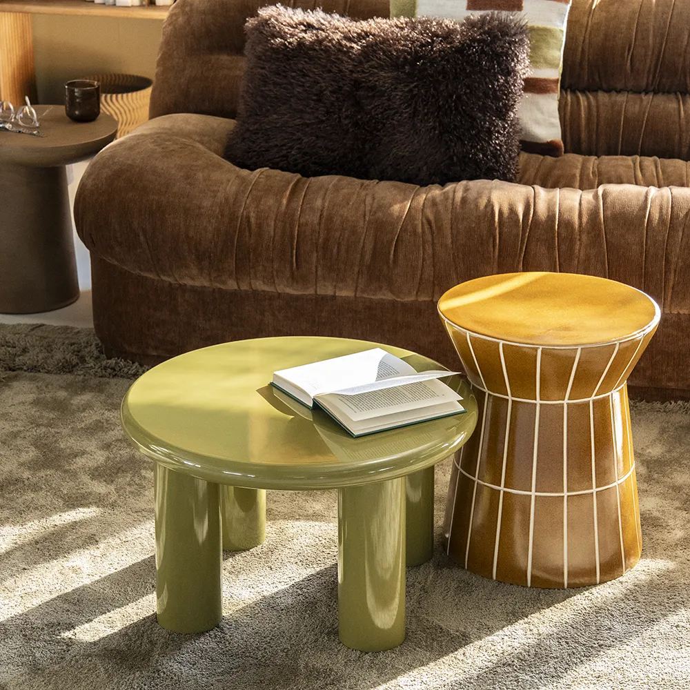 Bloop coffee table 80 cm green