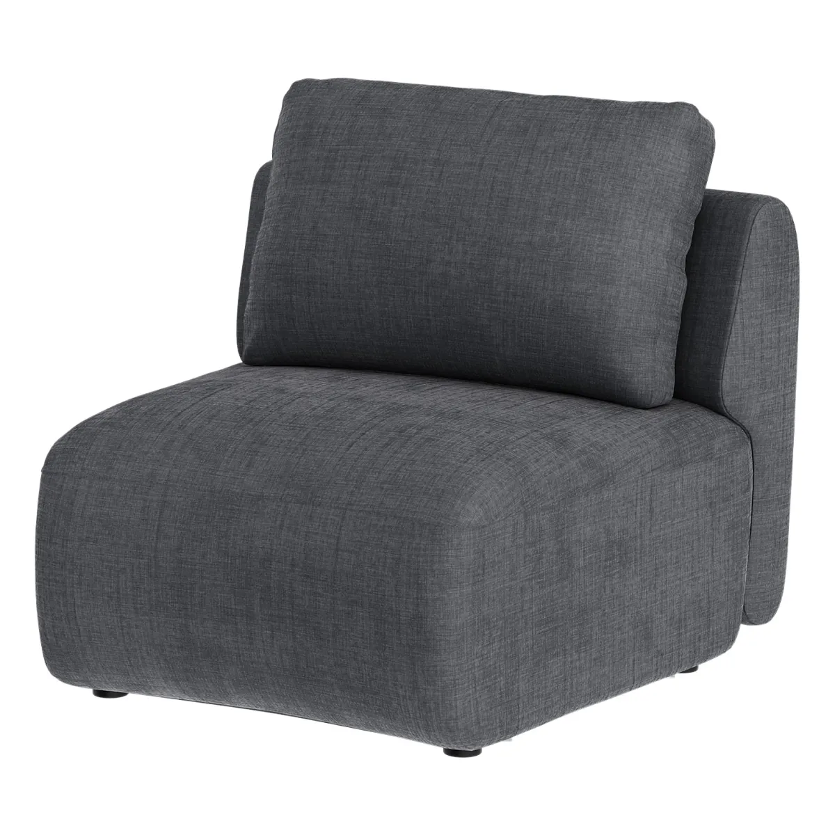 Dixon rounded center module Gabby grey
