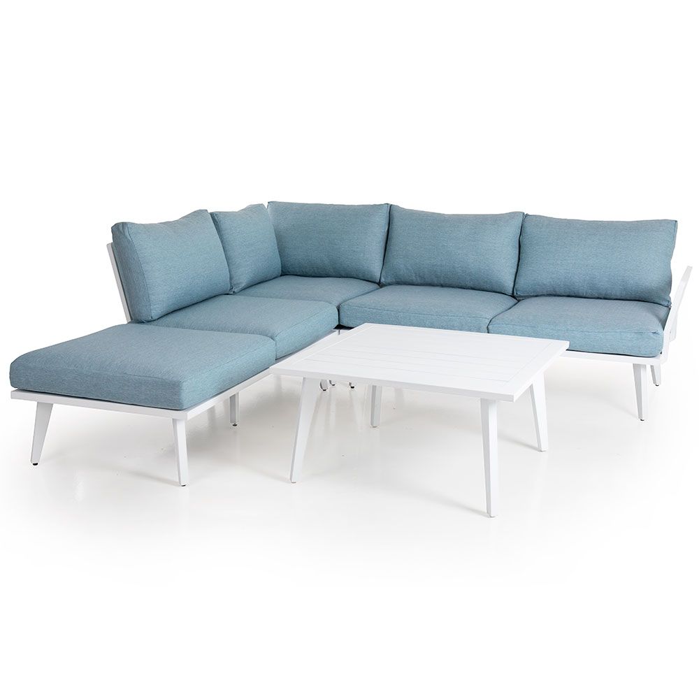 Villac 2-seater module white/grey
