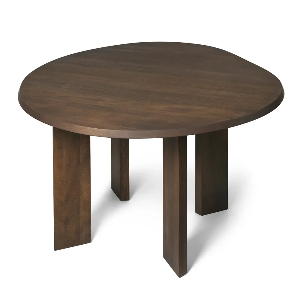 Tarn Dining table 115 cm - Dark Stained Beech