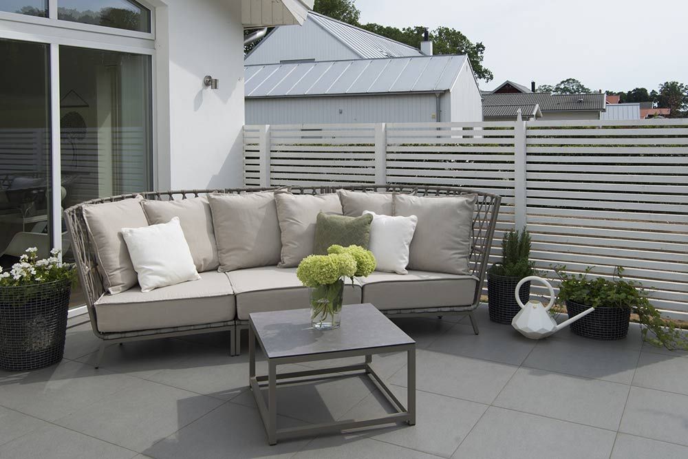 Jet Set Sofa Beige incl. cushions 