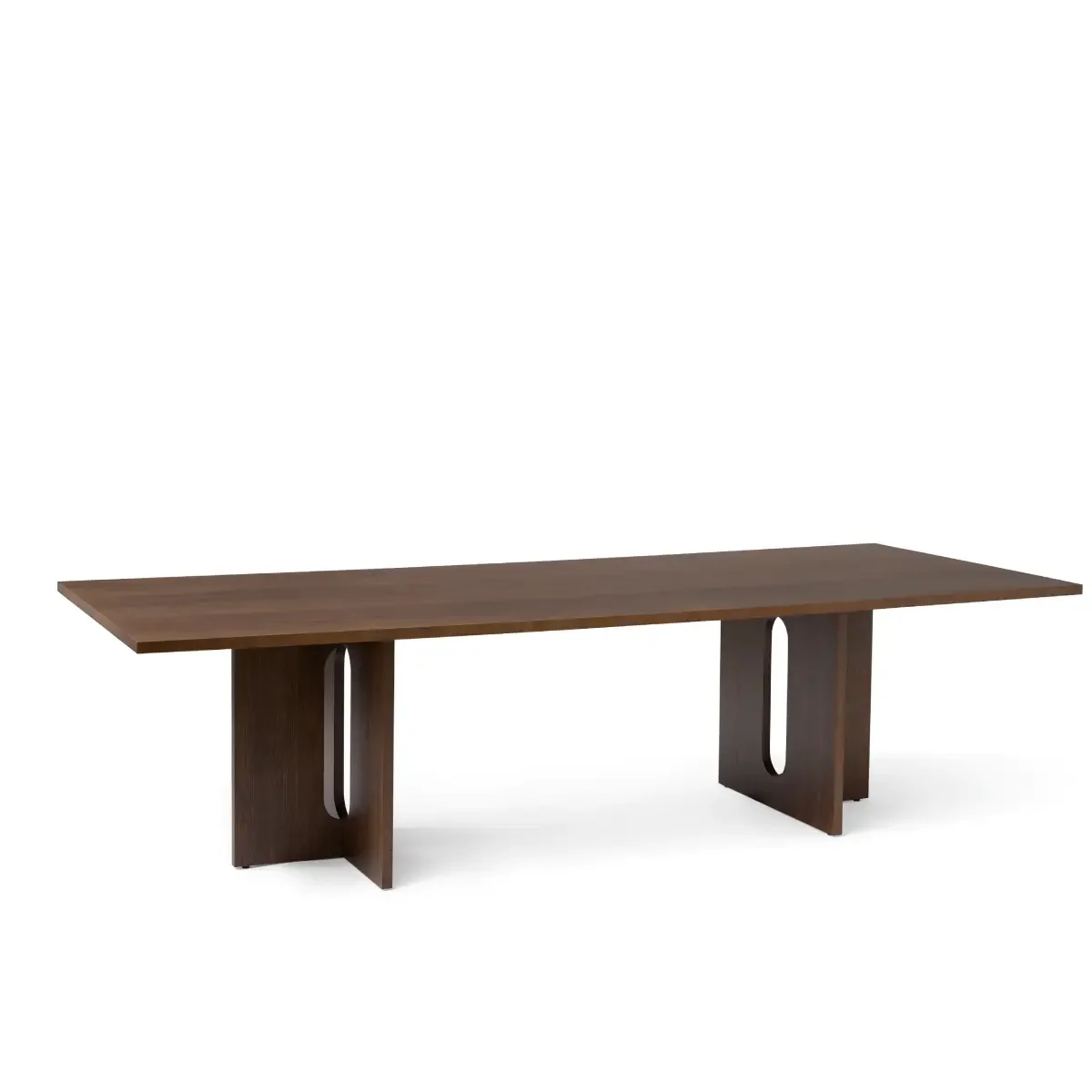 Androgyne Dining Table Dark Oak - 278 x 109 cm