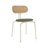 Curious Dining Chair Oak/Brass Morning Meadows