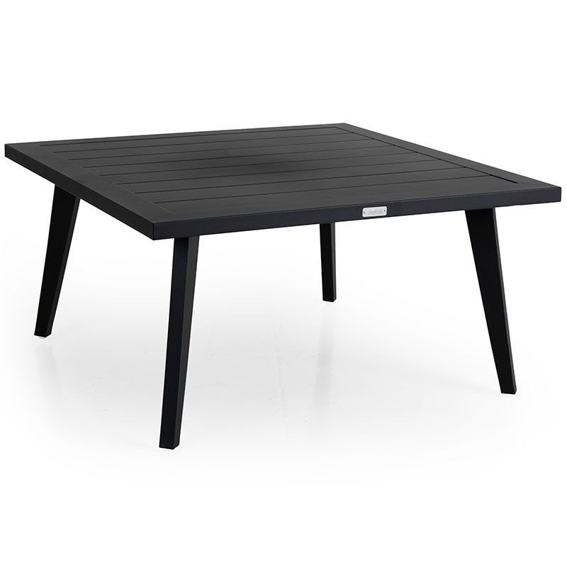 Villac coffee table 88x88 cm black