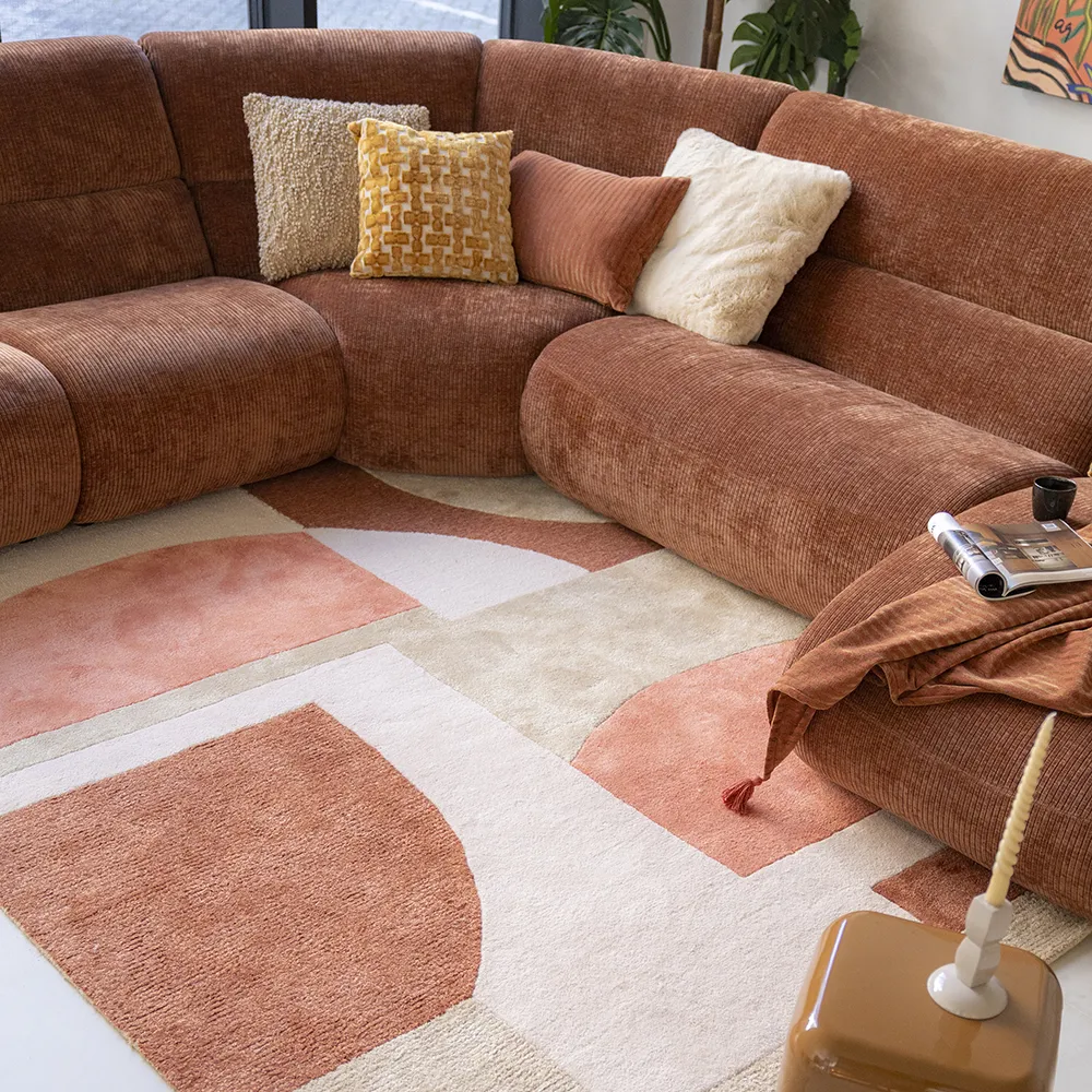 Rug Kazi Terracotta 190x290 cm