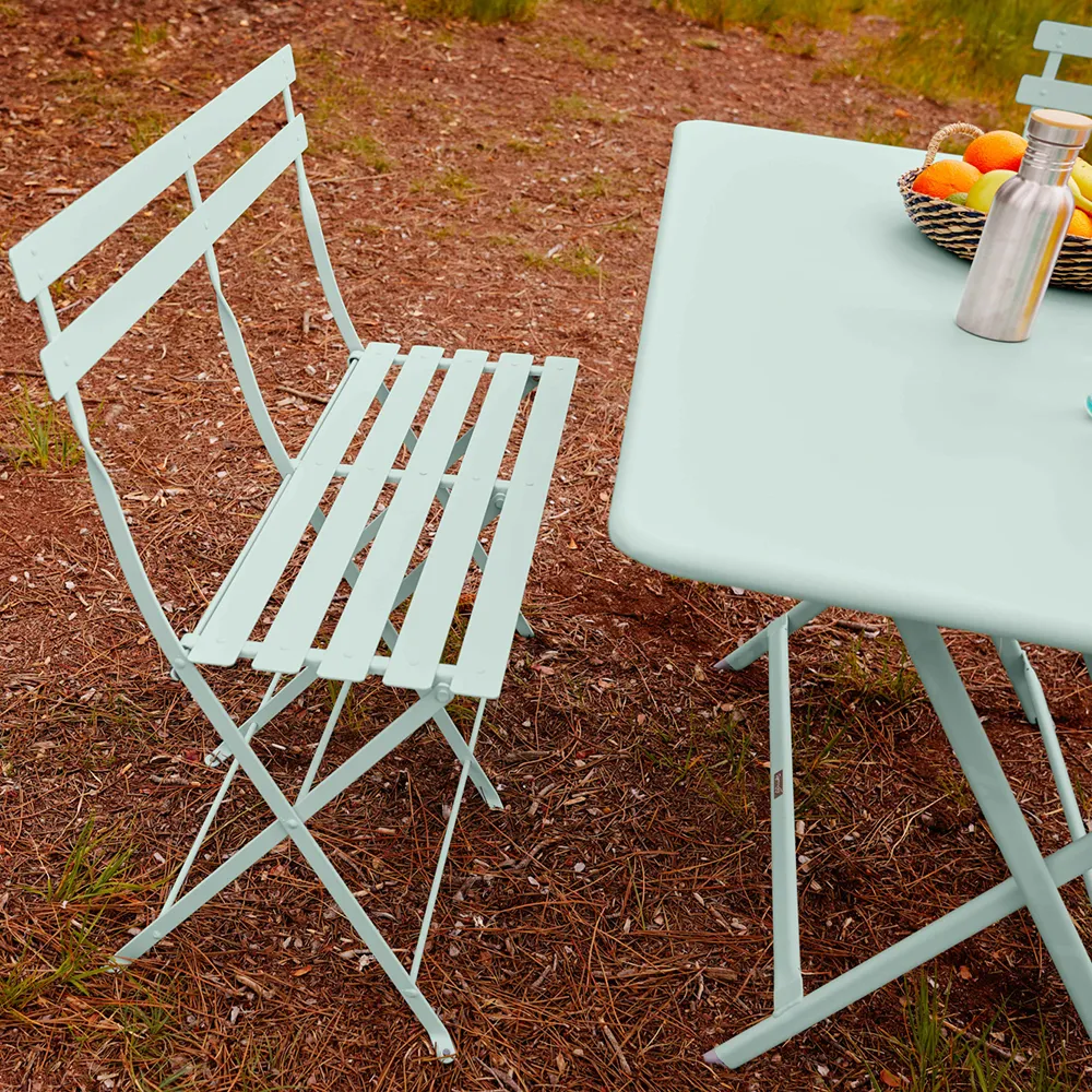 Bistro 2-seater ottoman Ice mint