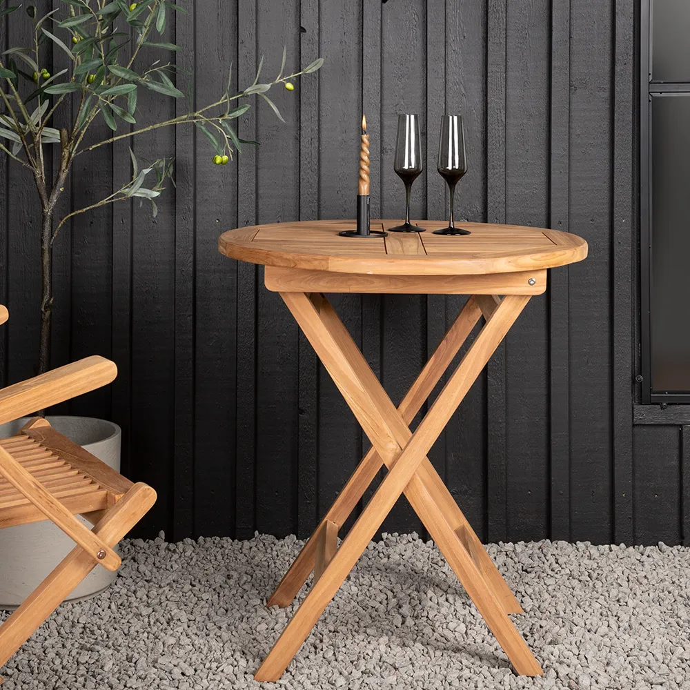 Kenya Coffee table Ø70 cm Teak