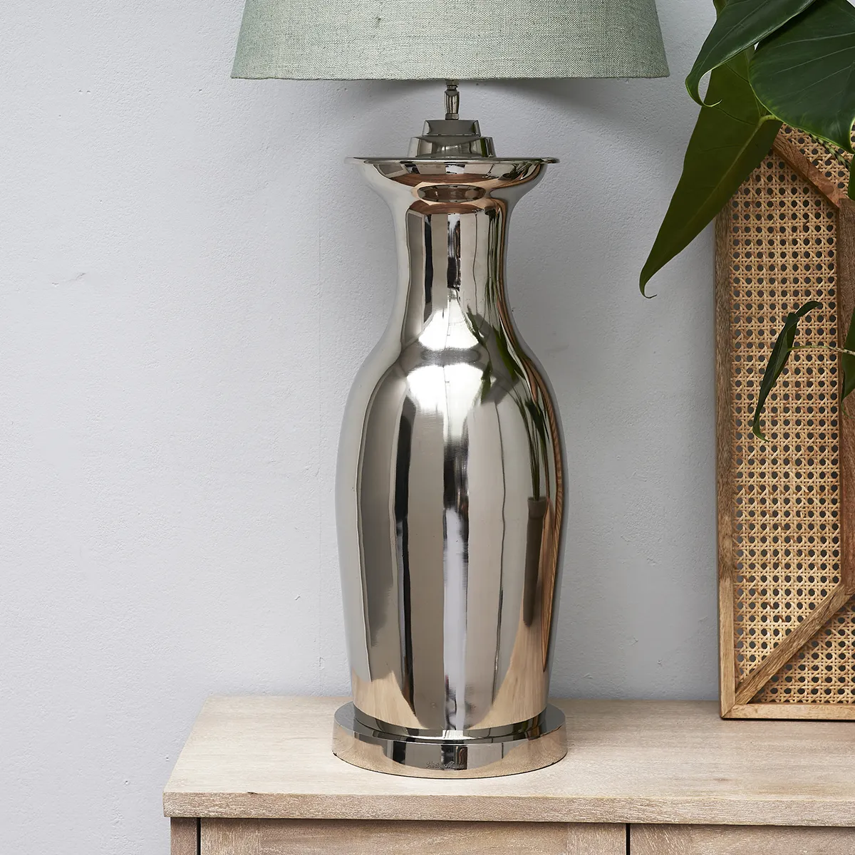 Table Lamp Roger Hotel H65 cm Silver