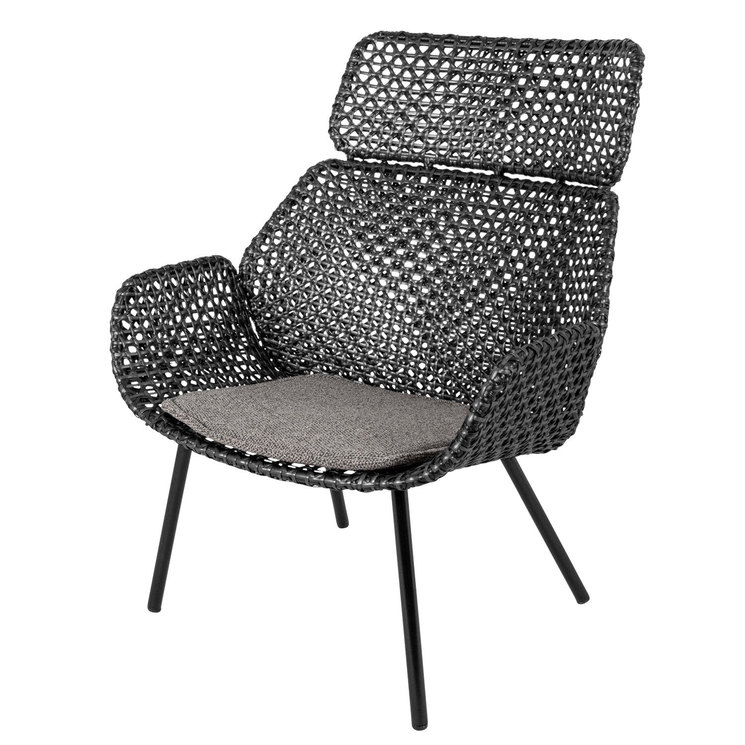 Vibe Armchair High Black