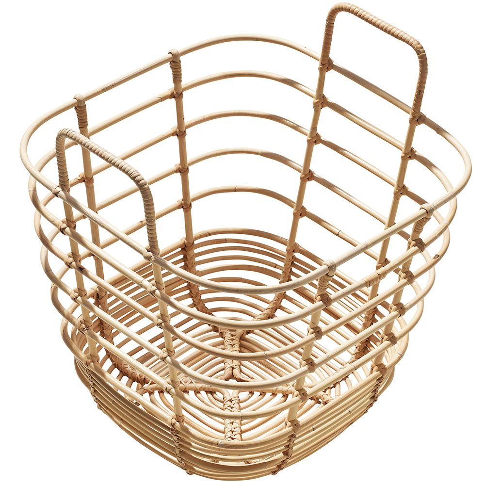 Sweep Rattan basket Square
