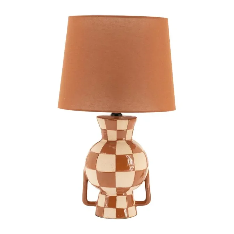Blocsy 2 table lamp 33x33x55,5 cm brown
