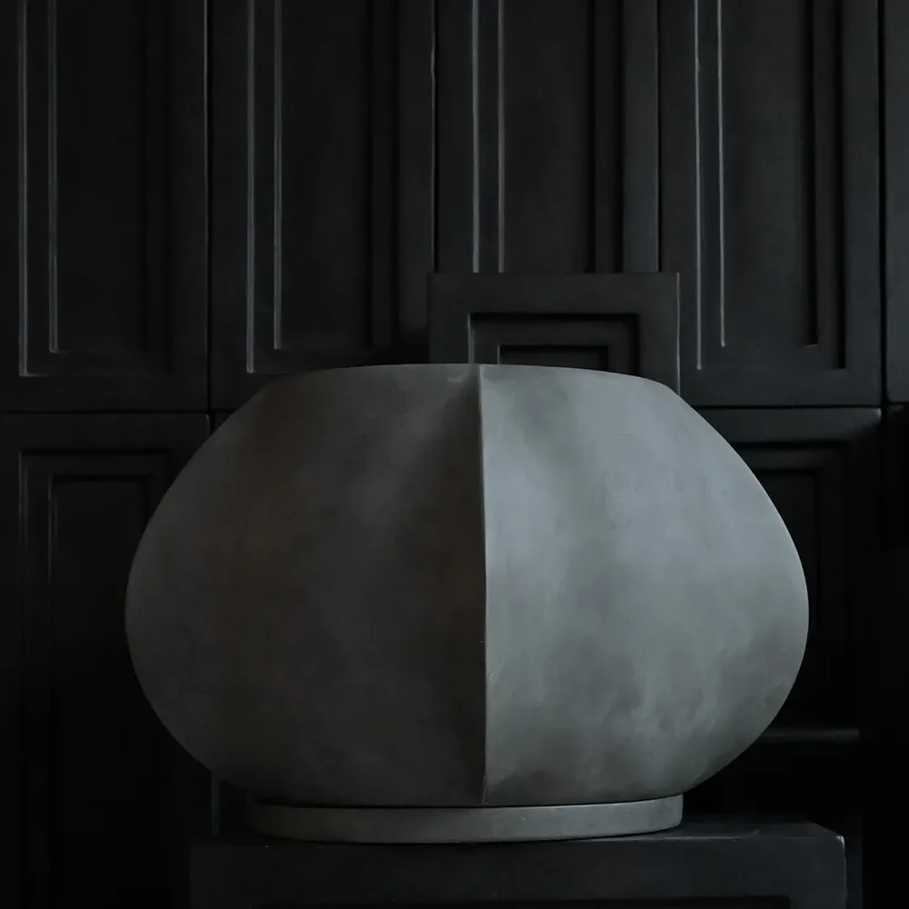 Arket pot Big - Dark Grey