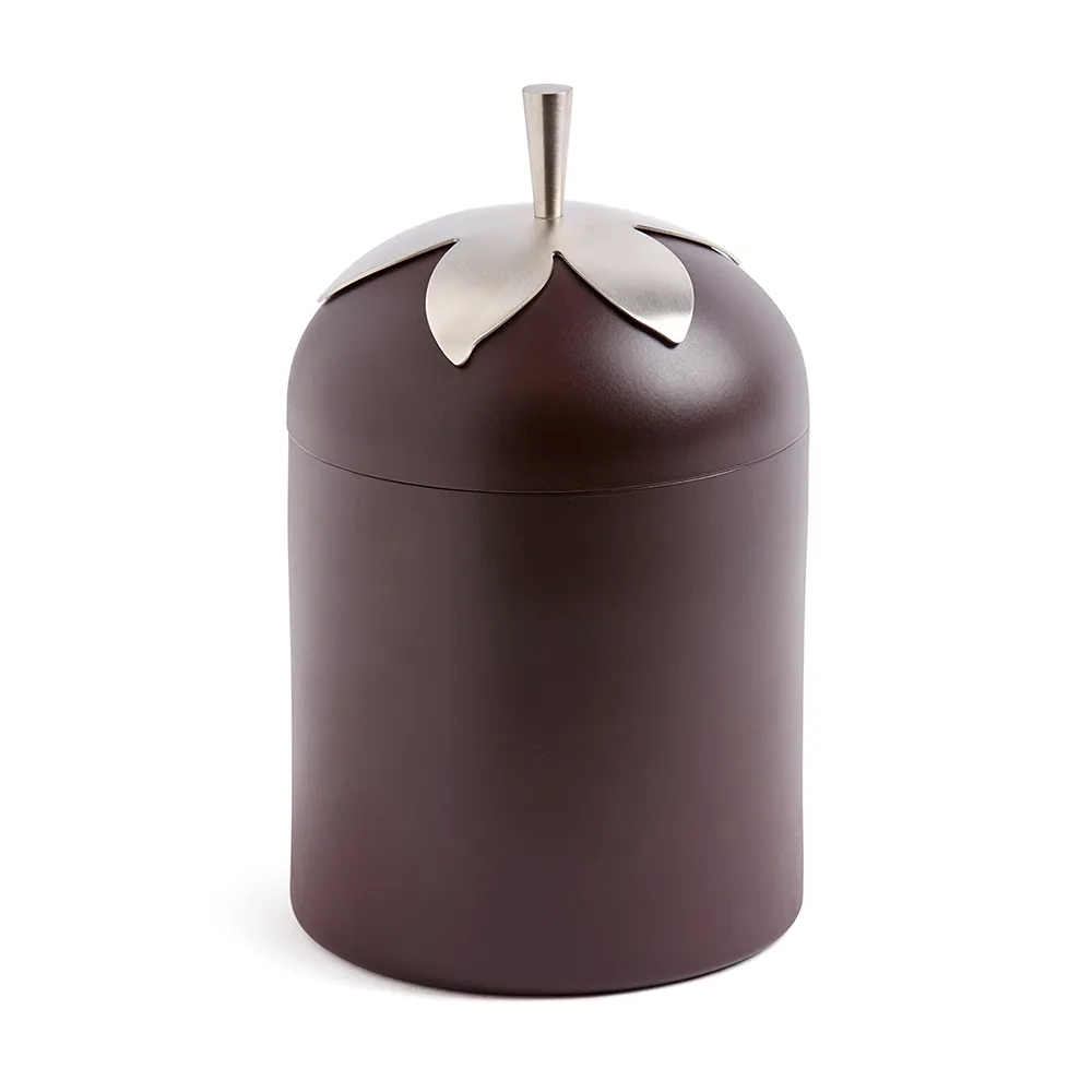 Blad Big Jar Ø12,5xH21,5 cm Stainless steel, Förnicklad Brass Klong