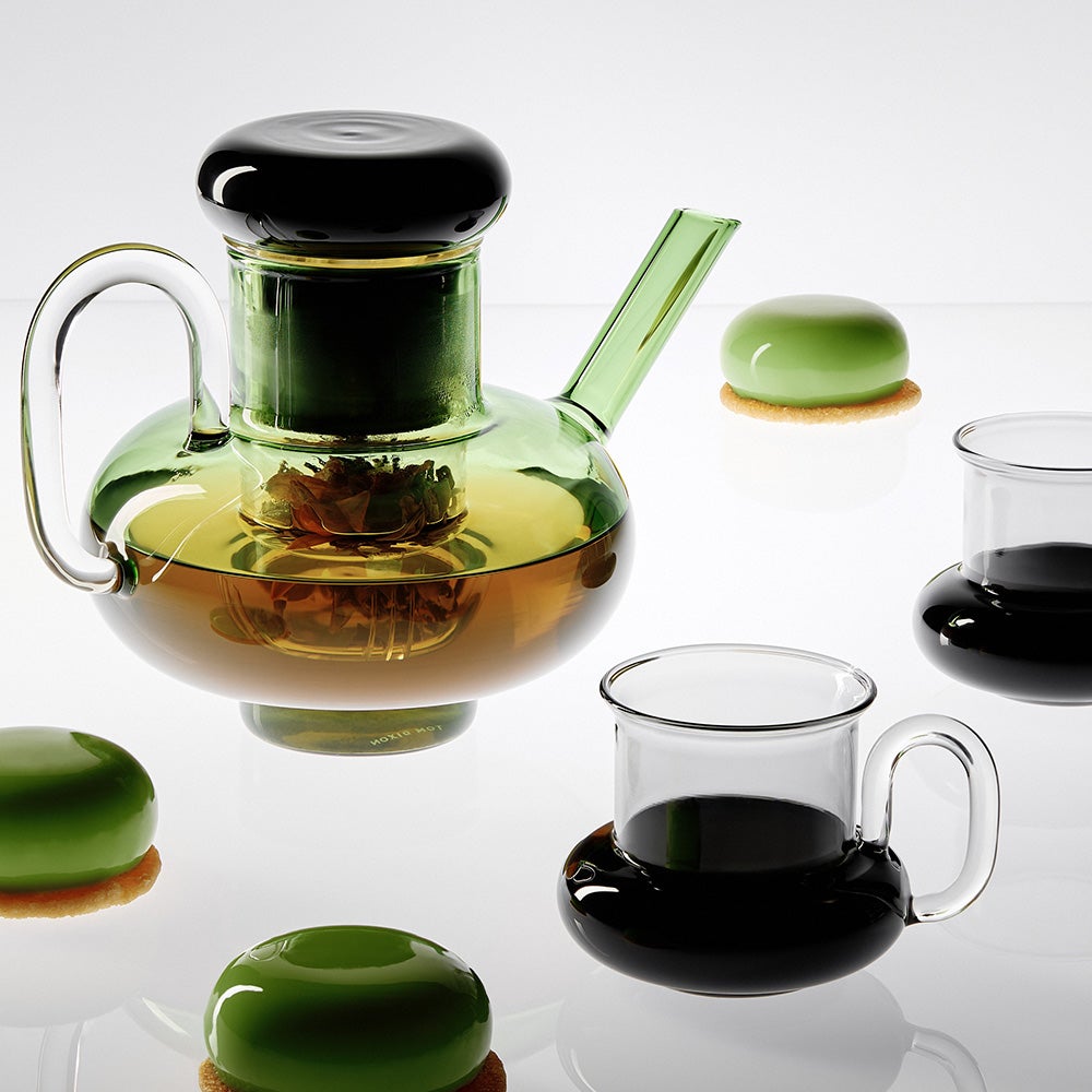 Bump Tea Cups Black x 2