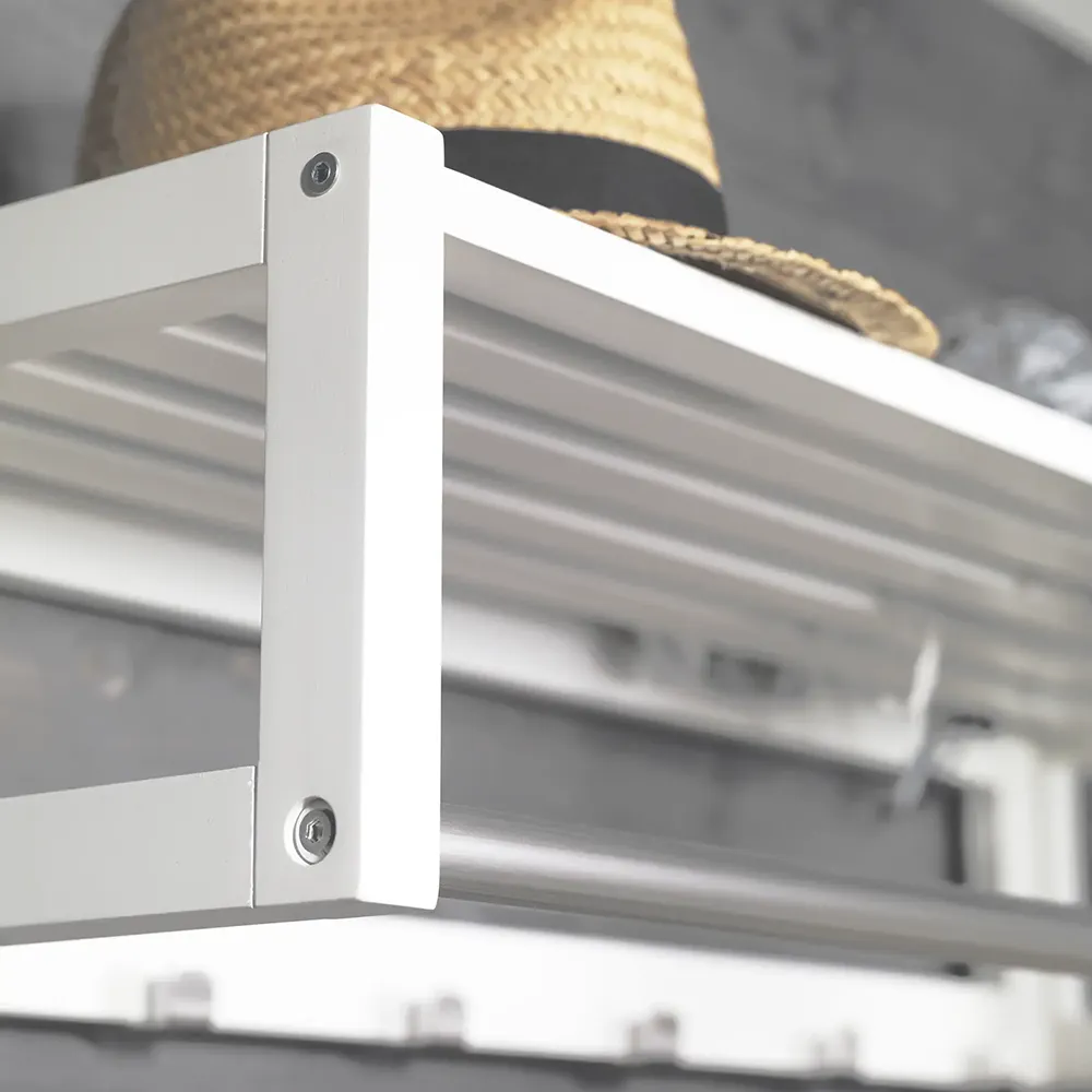 Confetti hat rack 80x30 cm white