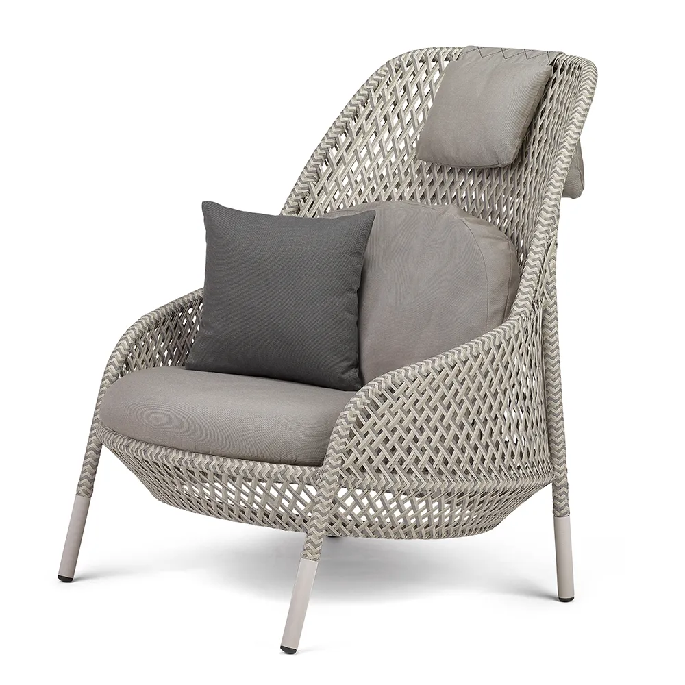 AHNDA wing chair ACC lipari 0304 white quartz 0106