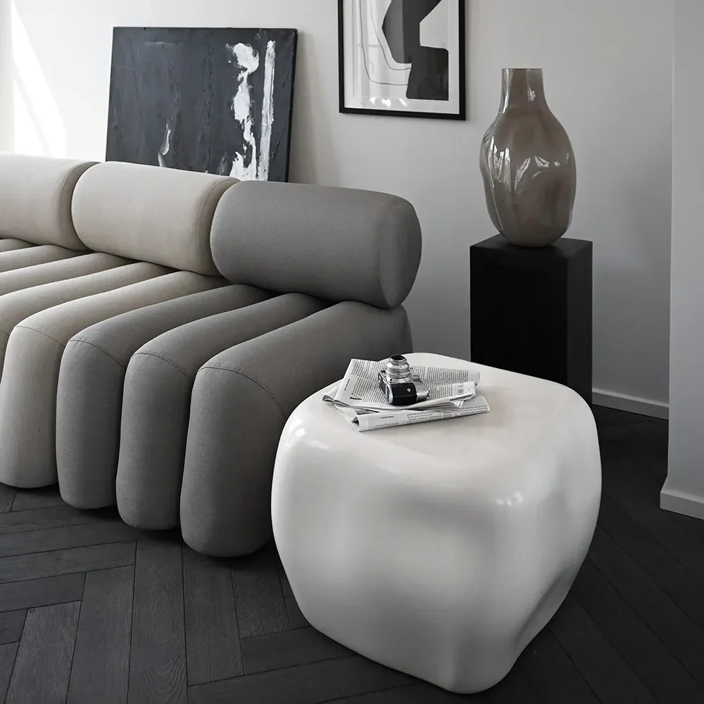 Ishi Coffee Table, Medio - High Glaze Birch