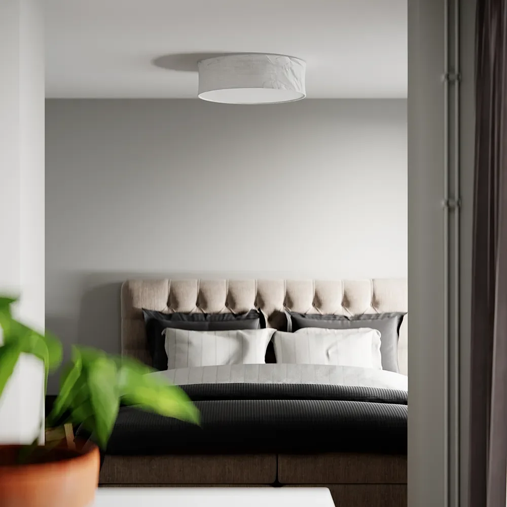  Vita Ceiling Light Ø60cm White