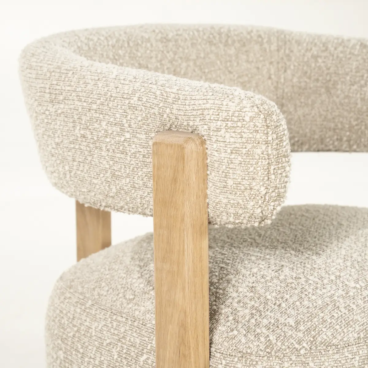 Lola Armchair - taupe Hush