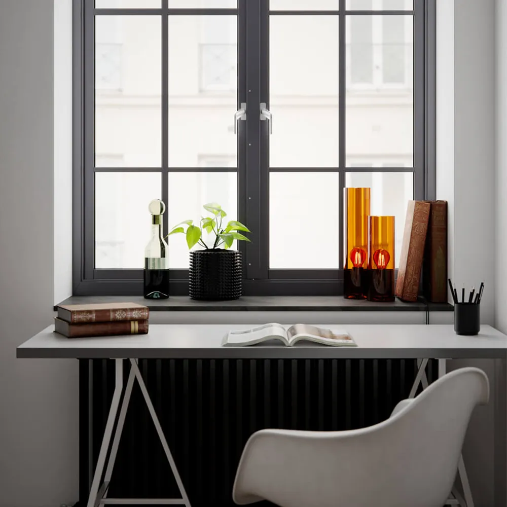 Flake table lamp 30cm Konjac