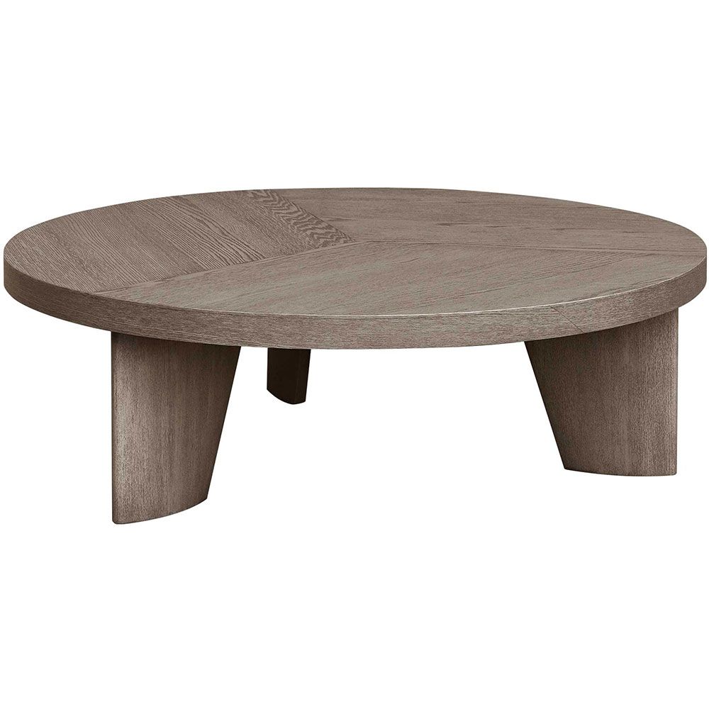 Caden Coffee Table Ø130 Antique grey