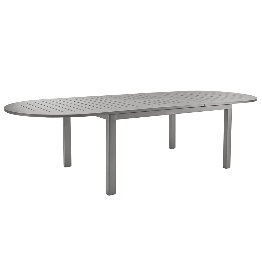 Lomma dining table 110x220-280 cm elipse Khaki