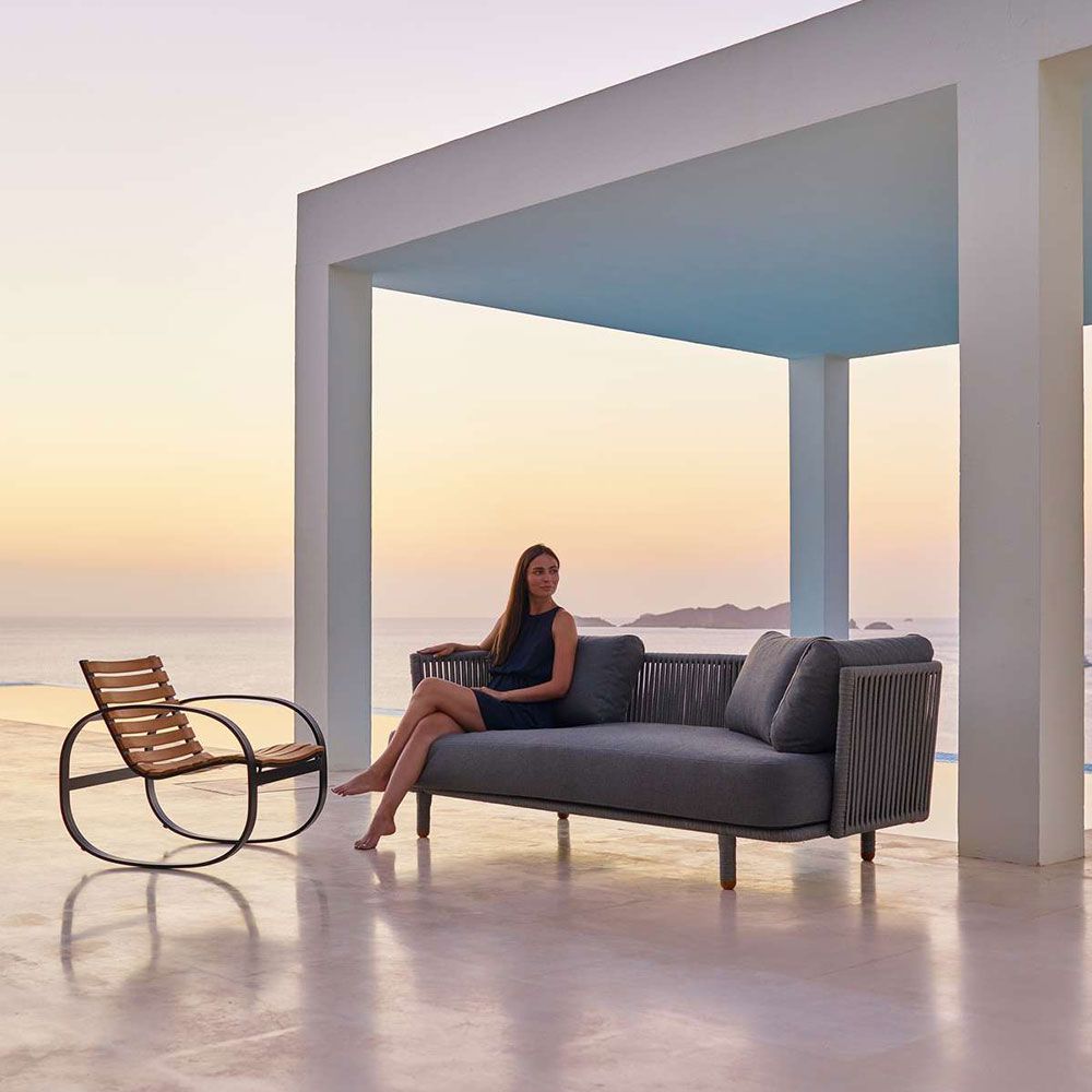 Parc Rocking Chair Teak/Aluminium