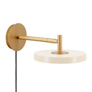 Asteria Wall Short Lamp Ø15 cm Pearl White