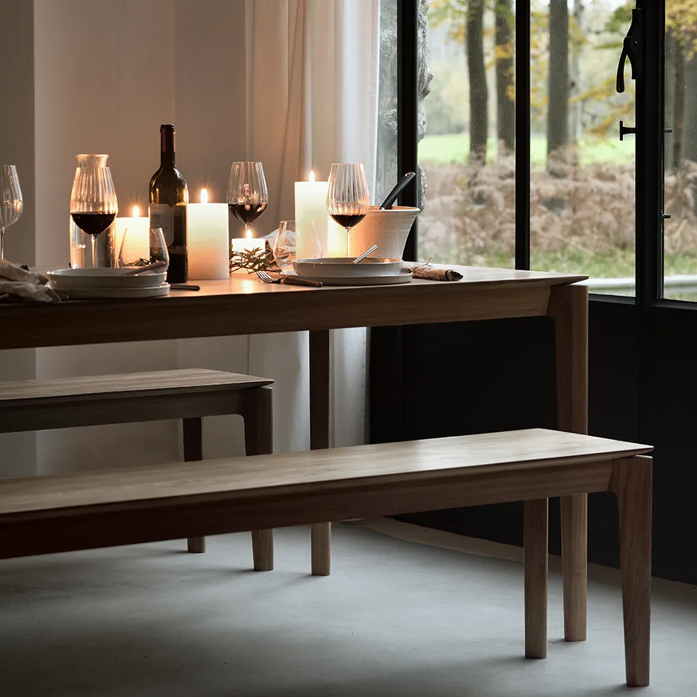 Bok Bench 35x186 cm Teak