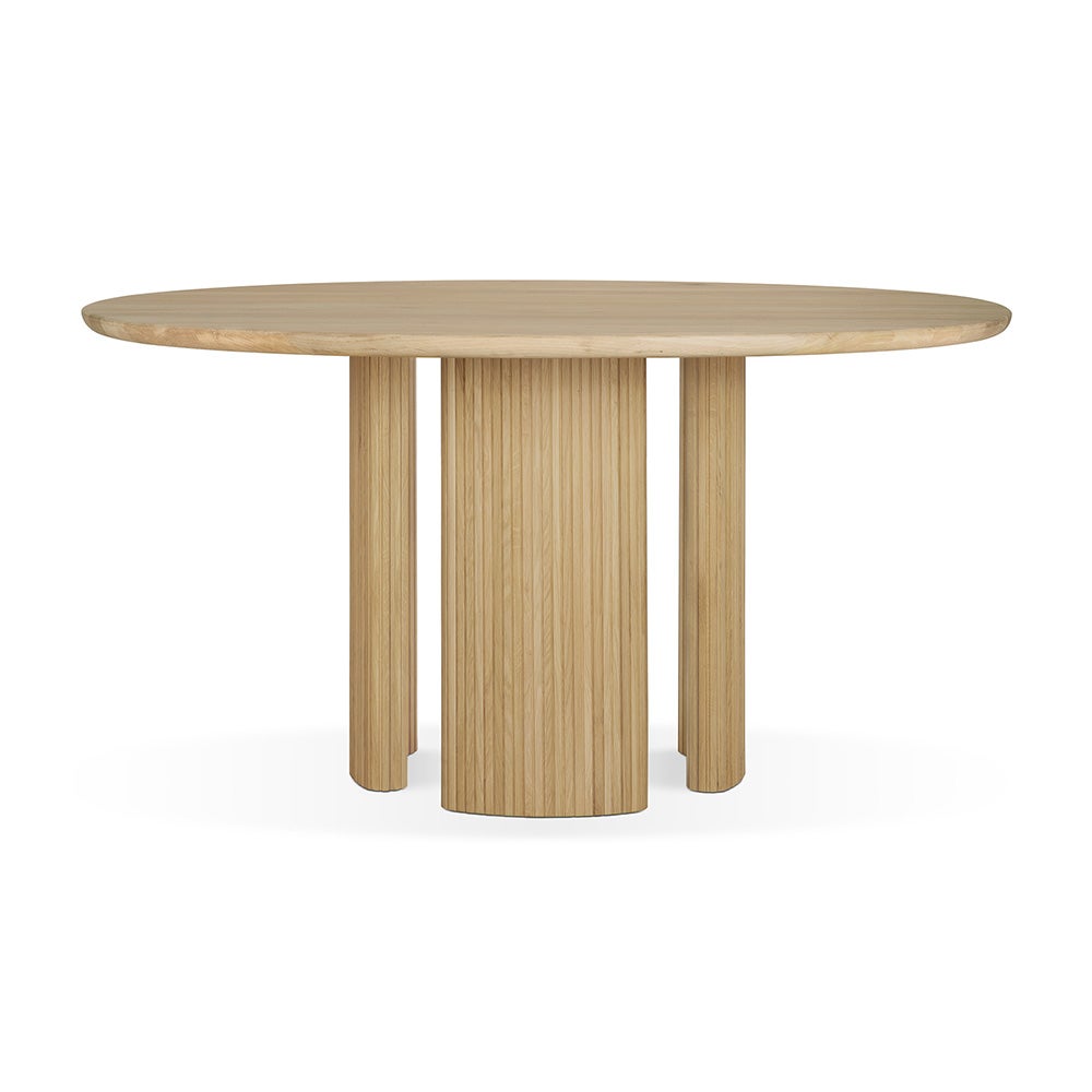  Roller Max Dining Table Oak Ø150 cm