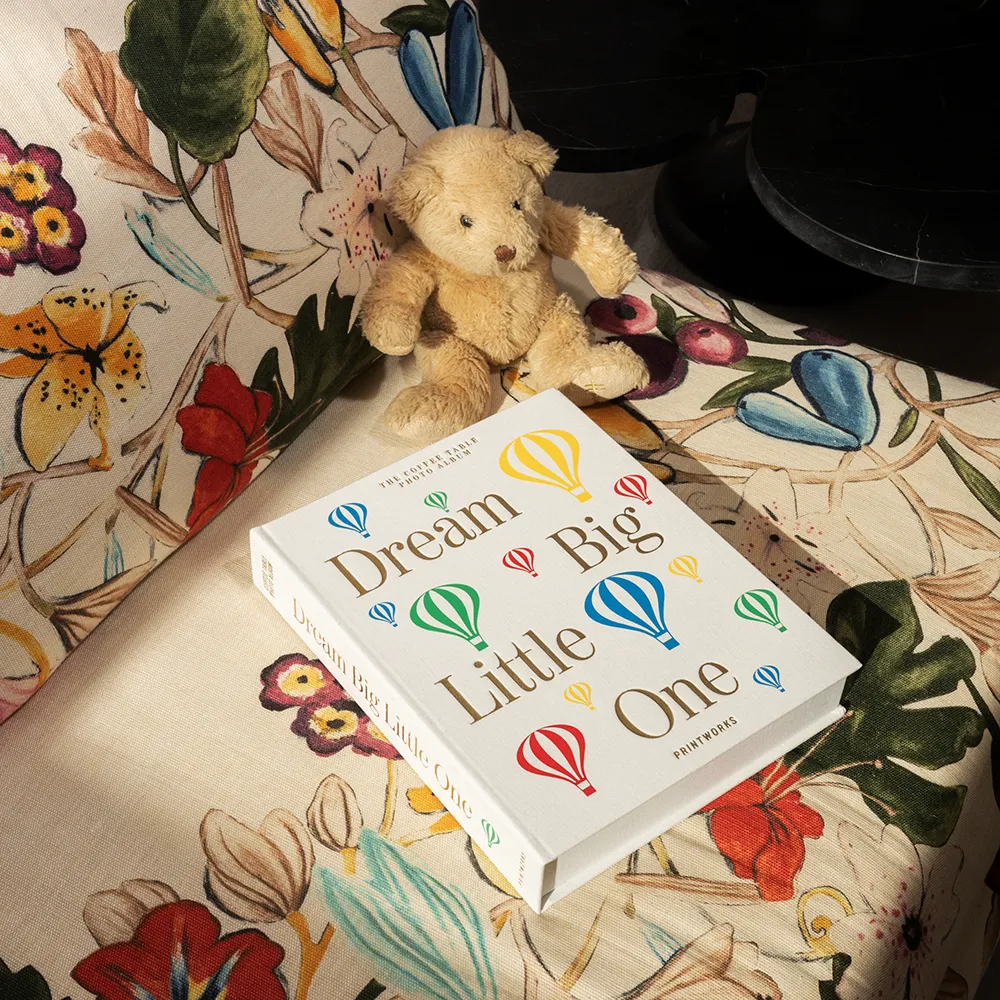 Baby Album Dream Big Little One Beige