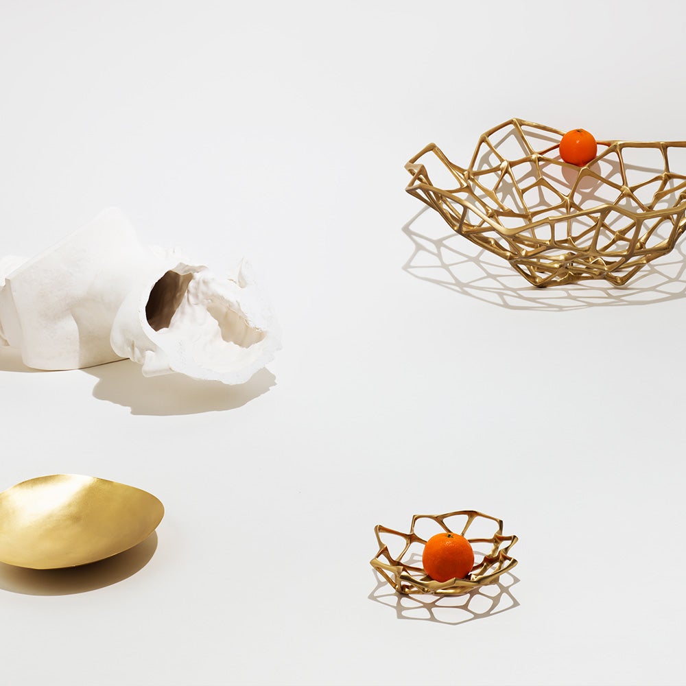 Bone Bowl Small Brass