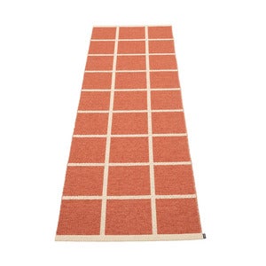 Woven Rug Criss Brick 70x225 cm