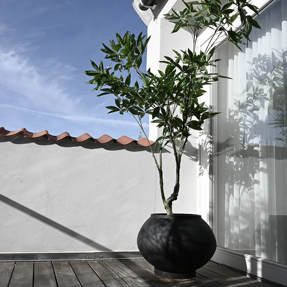 Sunao pot Fat Hexa - Black