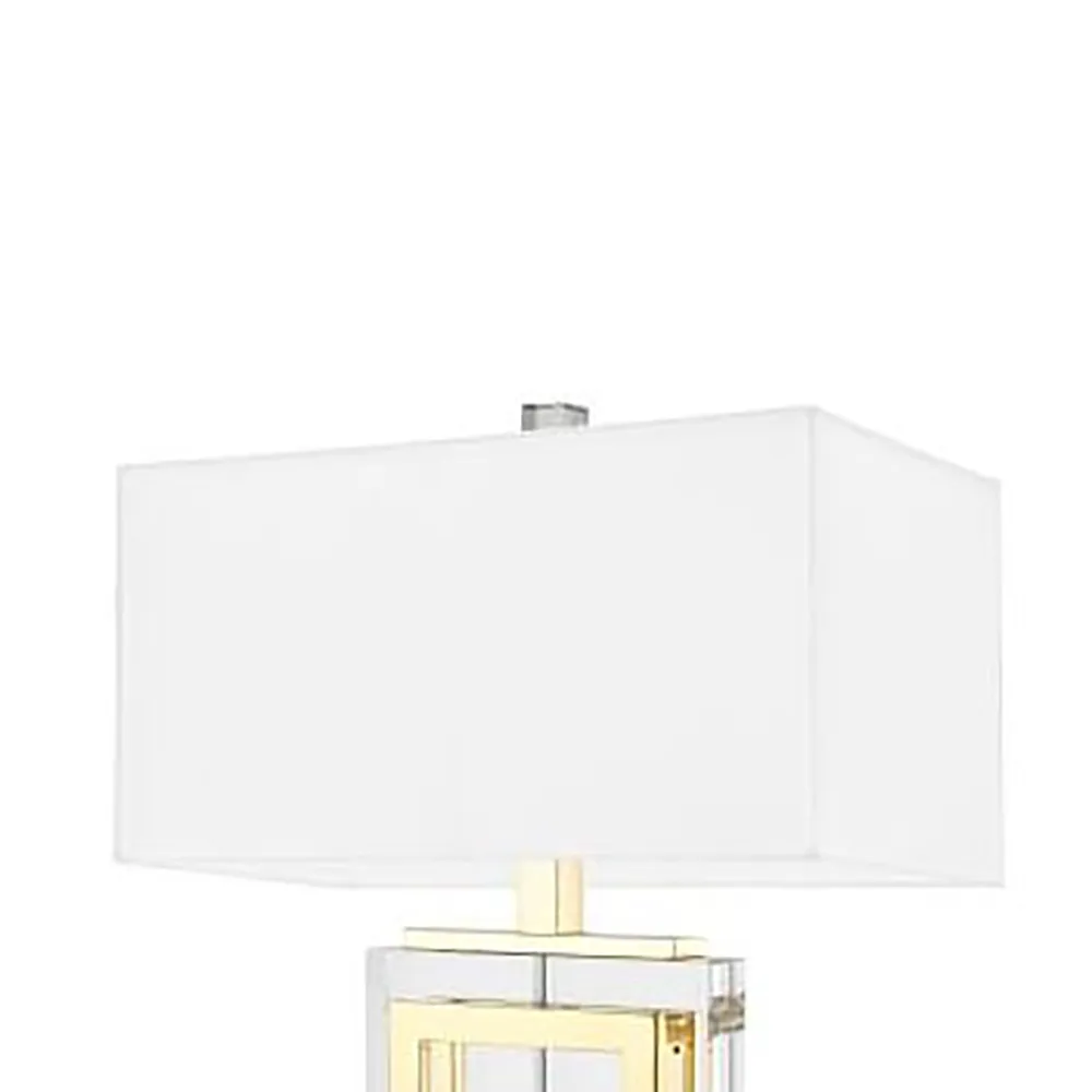 Table Lamp Arlington Crystal Gold