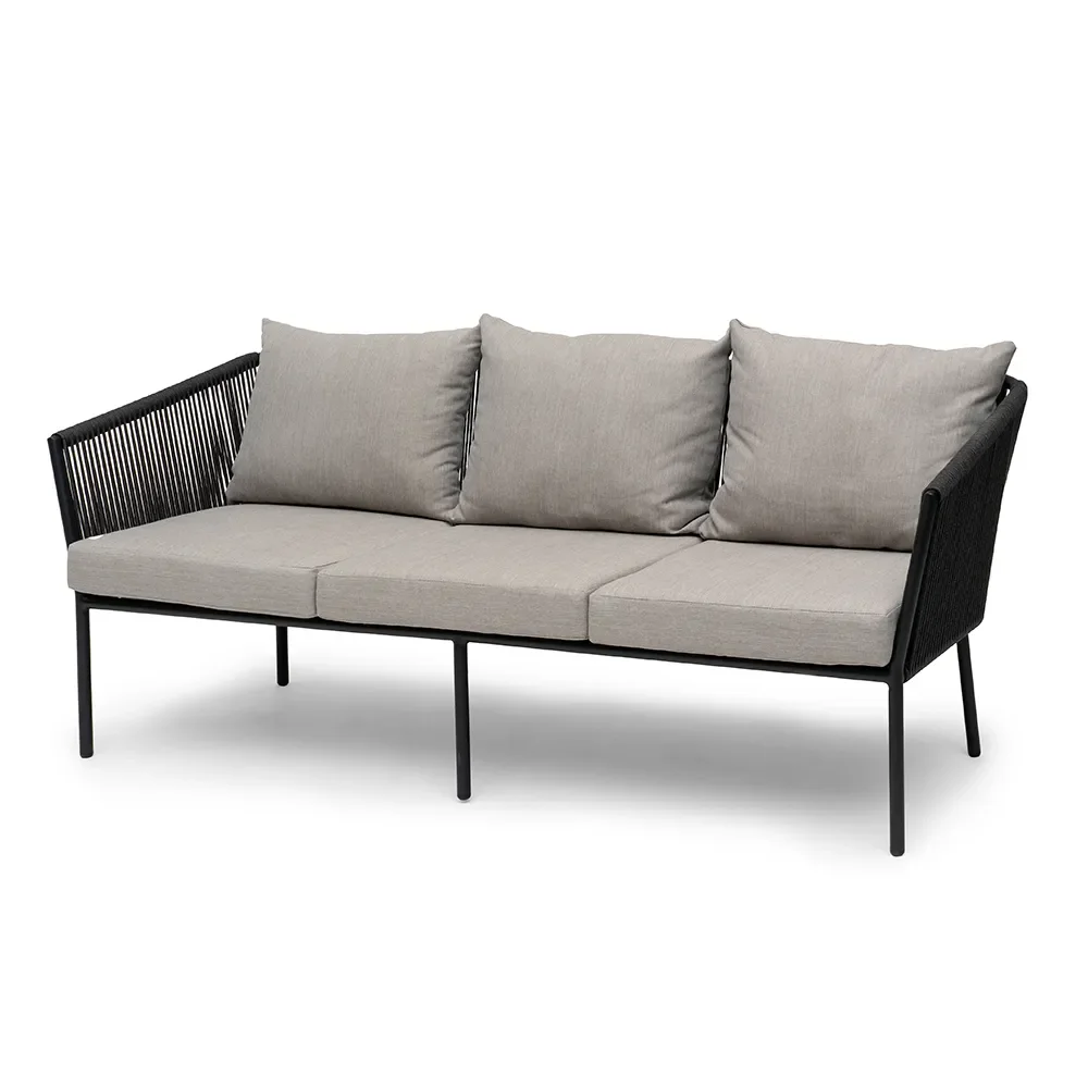 Lersund Sofa Black/Grey