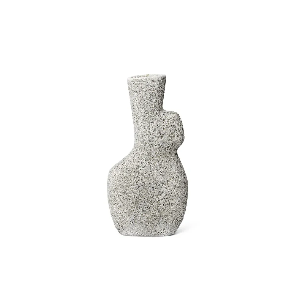 Yara Vase - Large - Grey Pumice