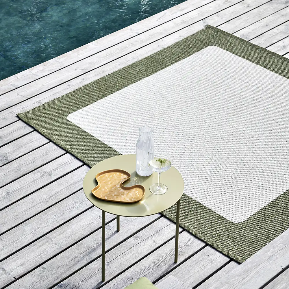 Ilda Carpet 180x180 cm pine / vanilla