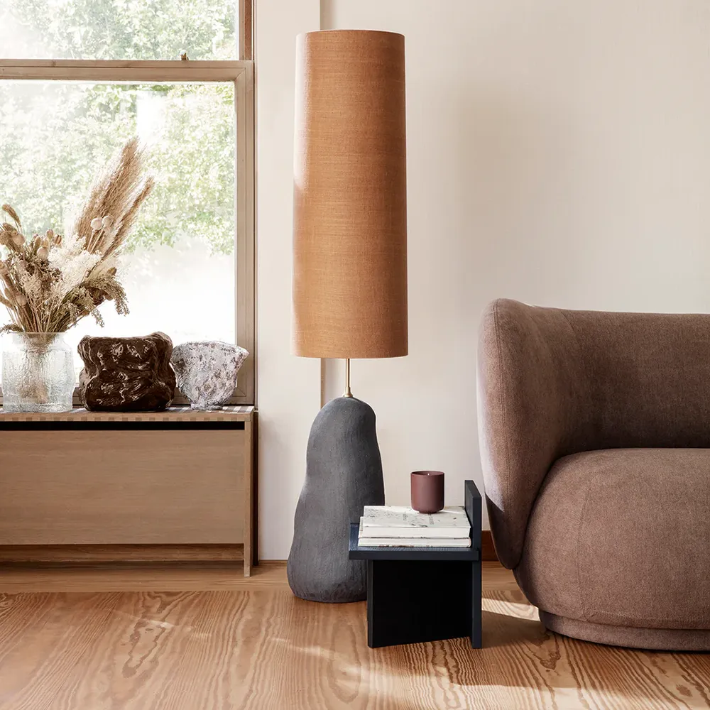 Oblique Stool - Black Stained Ash